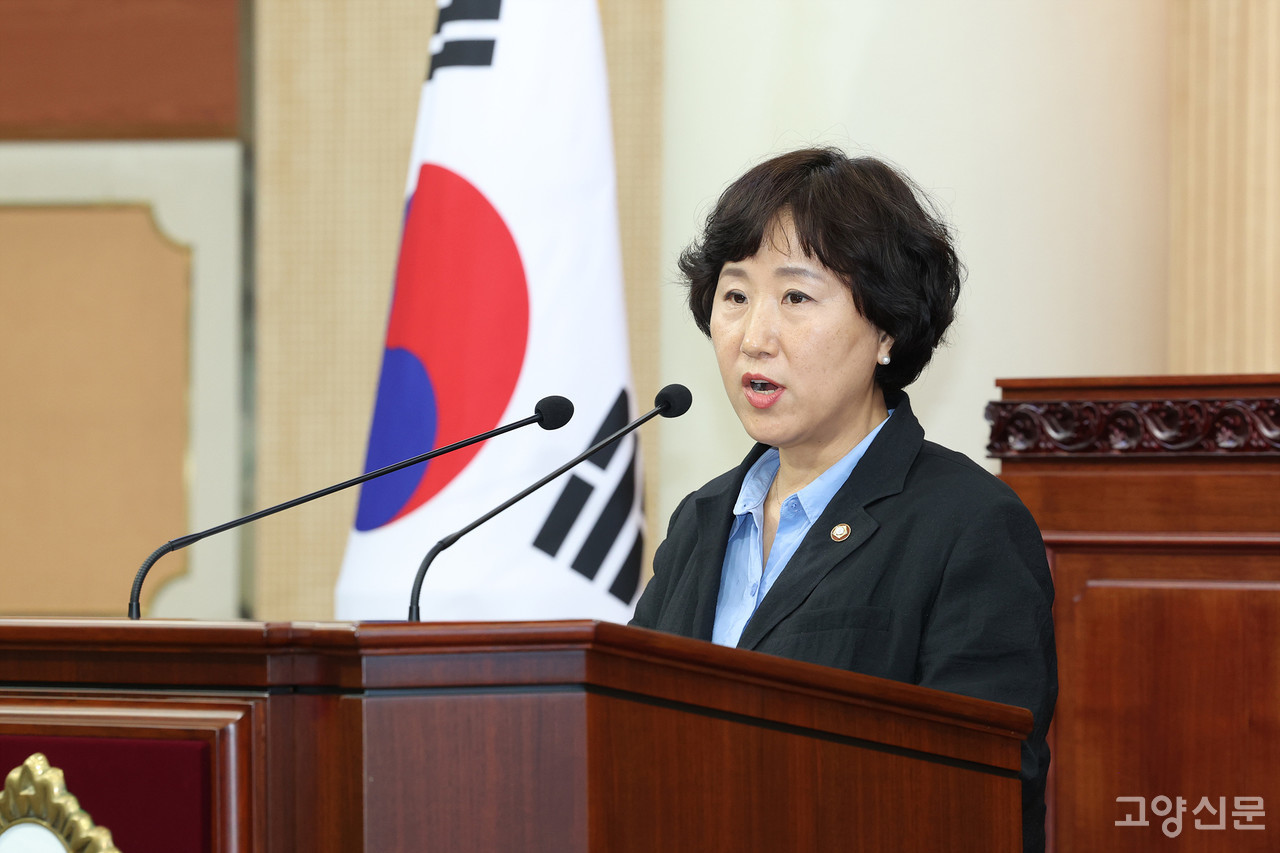 장윤정 더불어민주당 시의원(정발산·풍산·장항1·2동)
