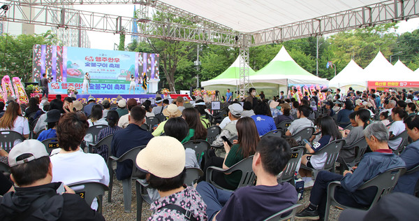지난해 열린 개막식. 다채로운 공연이 시민들을 즐겁게 했다.