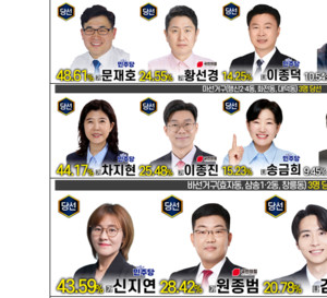 [6·3 지방선거] 고양시의원 선거구별 당선 결과 - 뉴스 썸네일 이미지